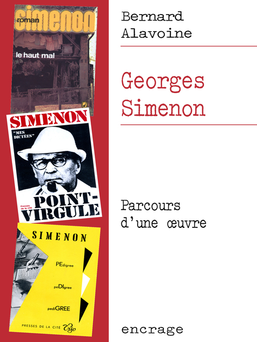 Title details for Georges Simenon by Bernard Alavoine - Available